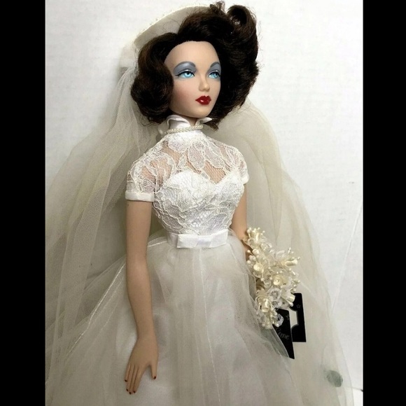 Ashton Drake Mel Odom Gene In Monaco Bride 16” Doll MIB COA - Picture 9 of 12